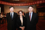 Voir la photo - S.E.M. Zhai Jun, Ambassadeur de Chine en France et à Monaco ; S.E.Mme Catherine Fautrier, Ambassadeur de Monaco en Chine, S.E.M. que S.E. M. Zhao Jinjun, premier Ambassadeur de Chine nommé à Monaco©DR