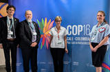 © DR - A delegation of the Principality of Monaco composed of representatives of the Ministry of Foreign Affairs and Cooperation and the Department of the Environment is actively taking part in the Sixteenth meeting of the Conference of the Parties to the Convention on Biological Diversity (COP 16). © DR