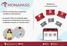 Monapass - 3 nouveau services - Monapass - 3 nouveau services