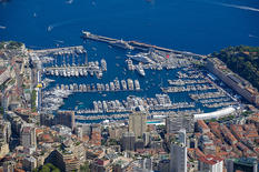 Port Hercule © Direction de la Communication - Le Port Hercule durant le Monaco Yacht Show © Direction de la Communication