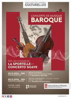 Visuel Concerts de Musique Baroque 2024